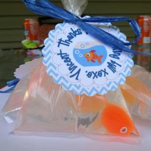 goldfish in a bag soap